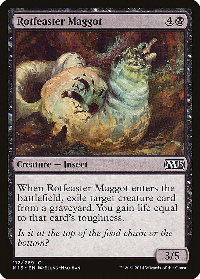 Rotfeaster Maggot (112) [Magic 2015]