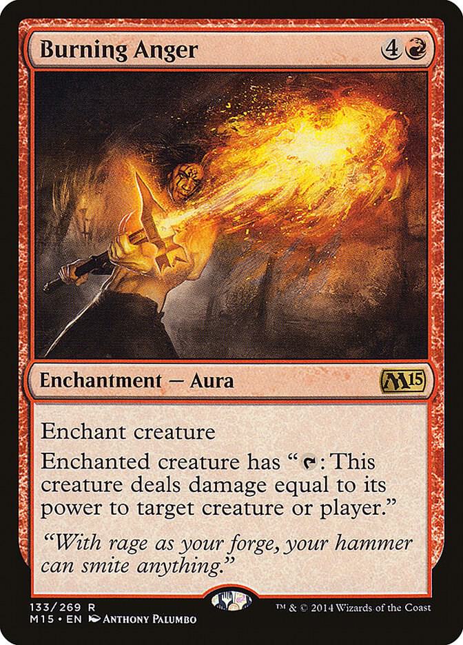 Burning Anger (133) [Magic 2015]
