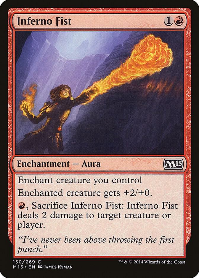 Inferno Fist (150) [Magic 2015]