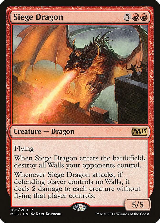 Siege Dragon (162) [Magic 2015]
