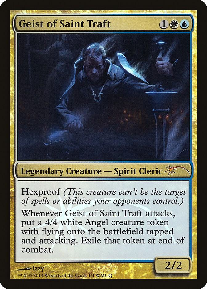 Geist of Saint Traft (1) [WMCQ Promo Cards]