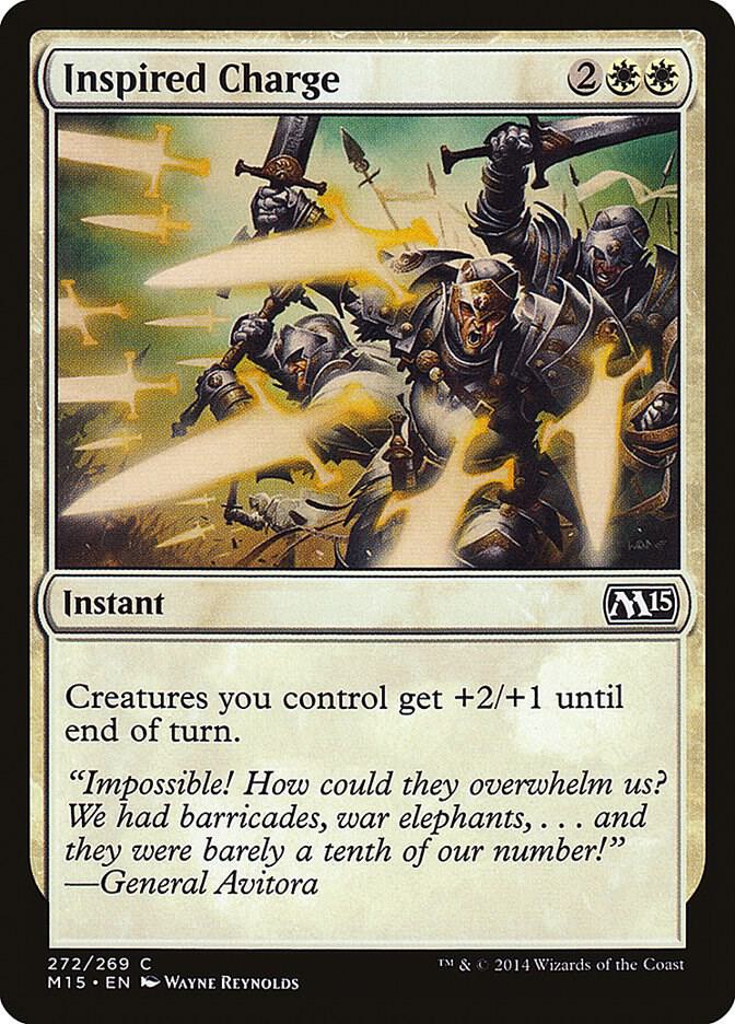 Inspired Charge (272) [Magic 2015]