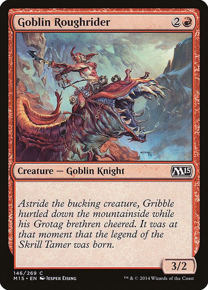 Goblin Roughrider (146) [Magic 2015]