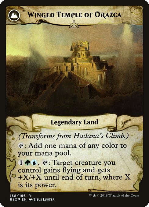 Hadana's Climb (158) [Prerelease Cards] Reverse
