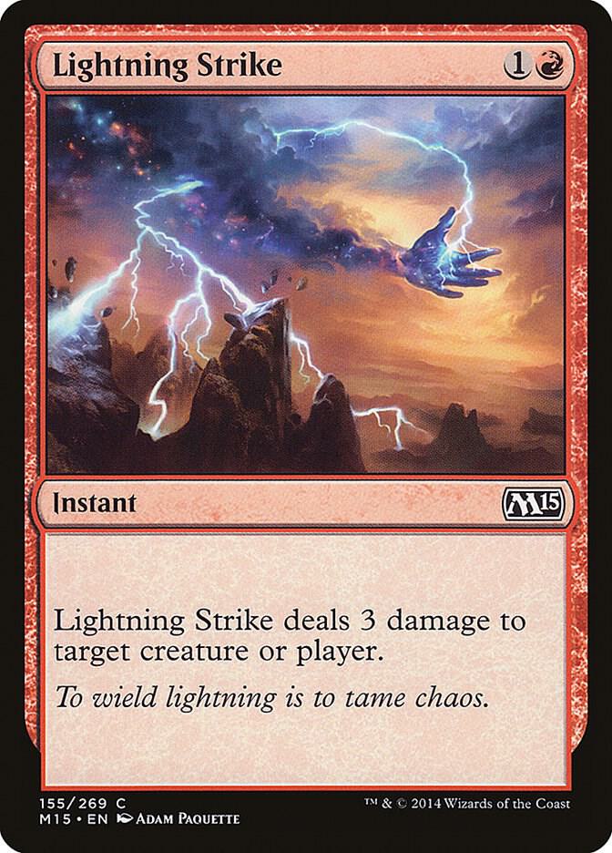 Lightning Strike (155) [Magic 2015]