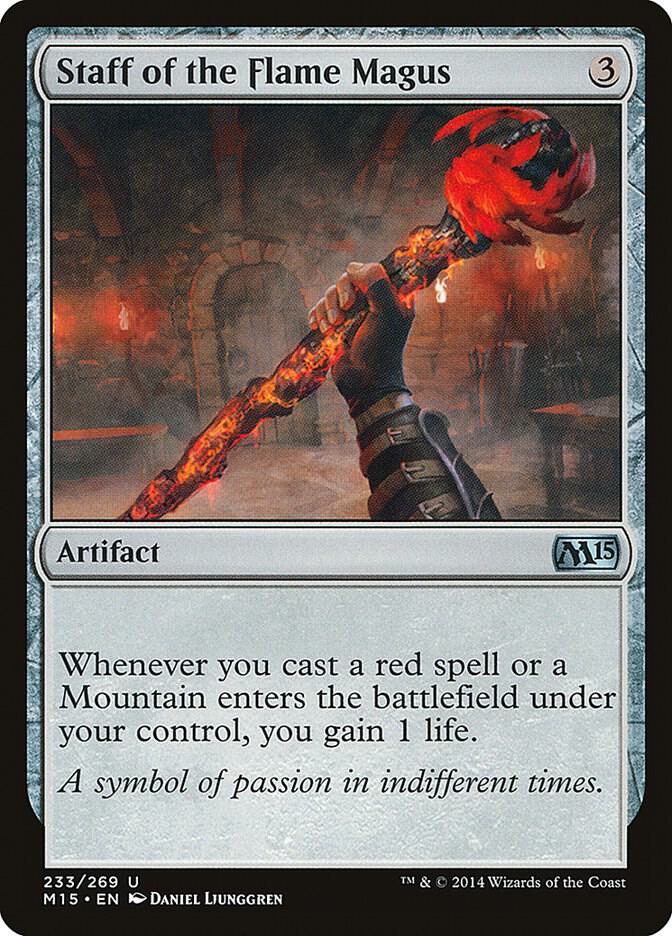 Staff of the Flame Magus (233) [Magic 2015]