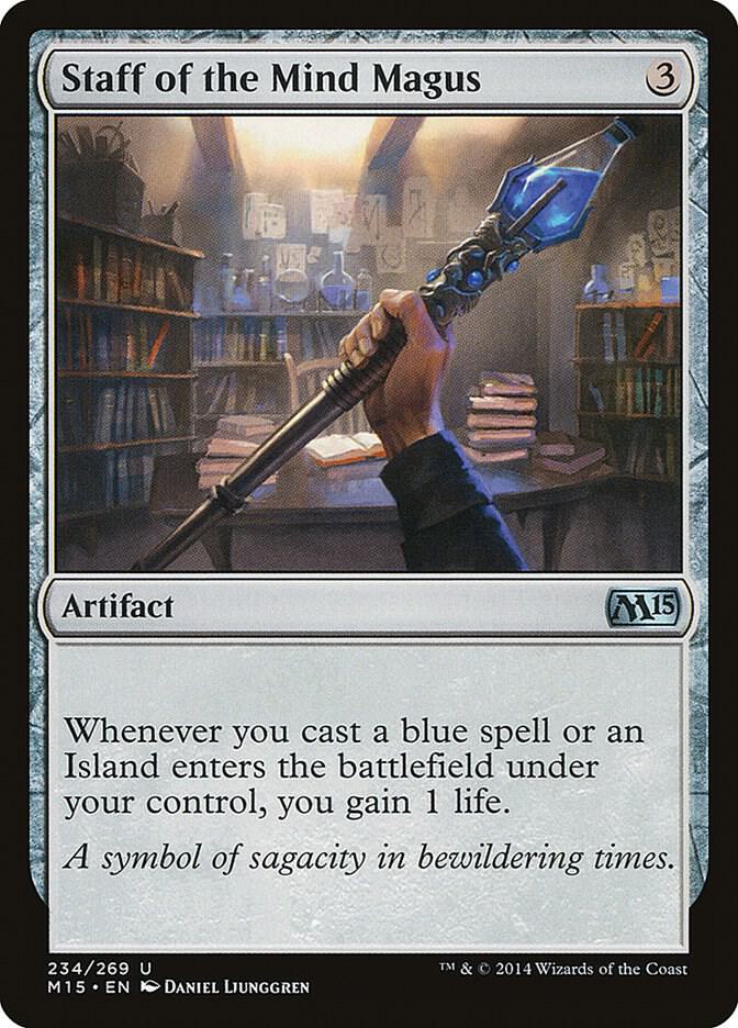 Staff of the Mind Magus (234) [Magic 2015]