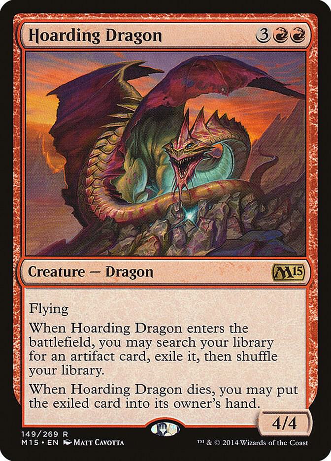 Hoarding Dragon (149) [Magic 2015]