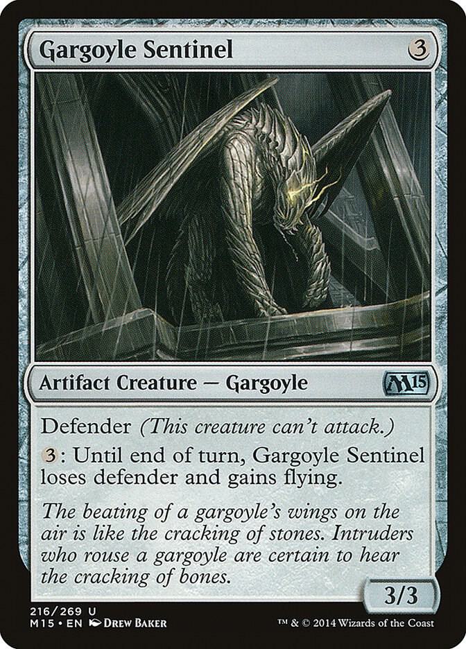 Gargoyle Sentinel (216) [Magic 2015]