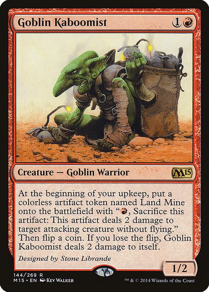 Goblin Kaboomist (144) [Magic 2015]