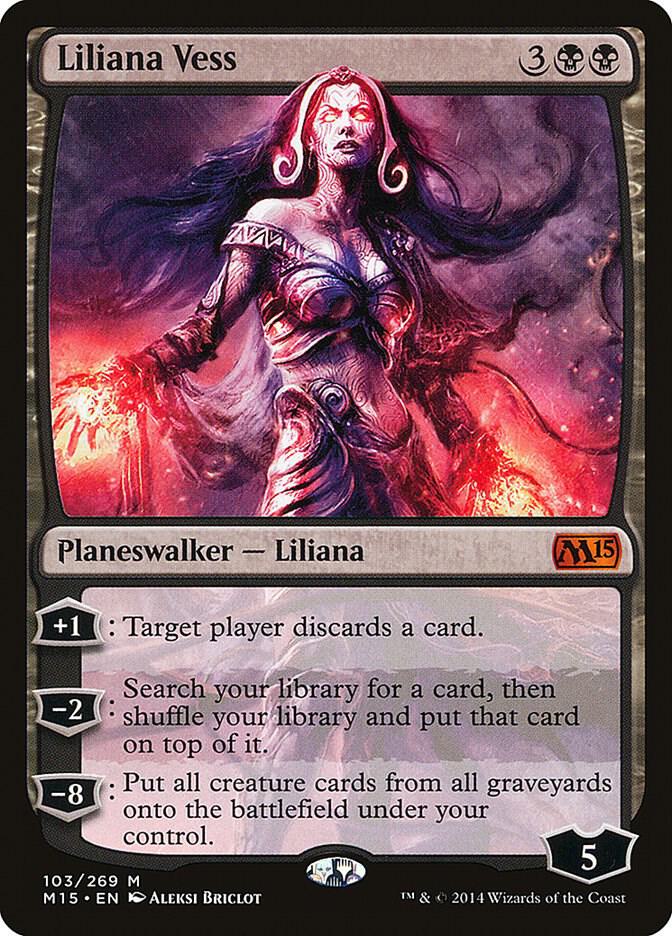 Liliana Vess (103) [Magic 2015]