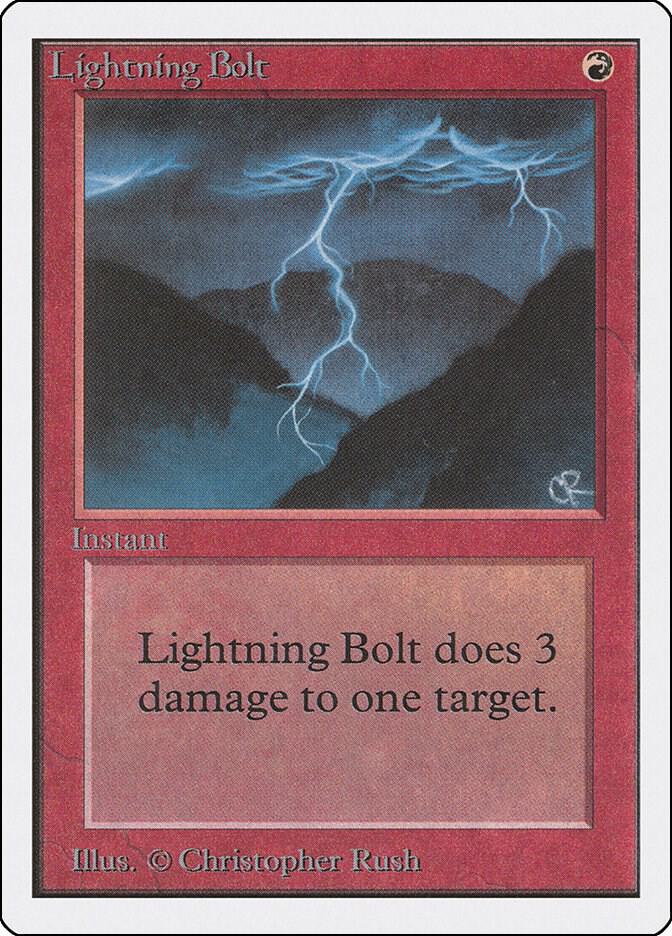Lightning Bolt (162) [Unlimited Edition]