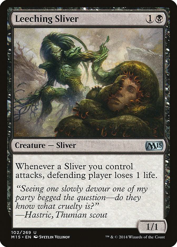 Leeching Sliver (102) [Magic 2015]