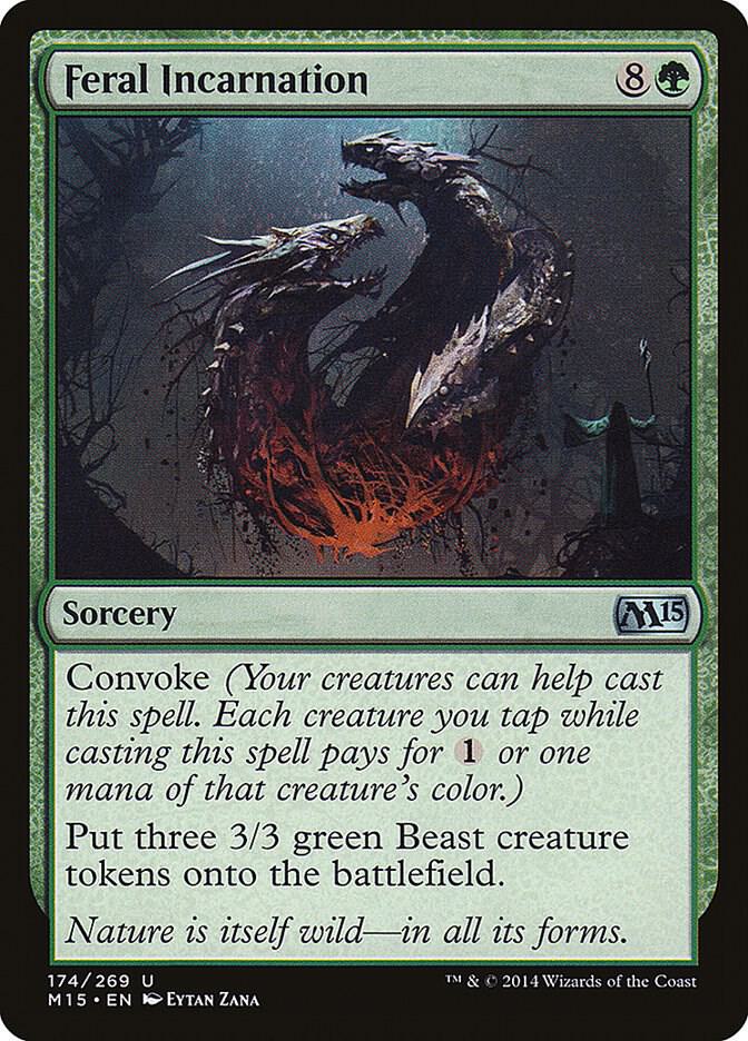 Feral Incarnation (174) [Magic 2015]