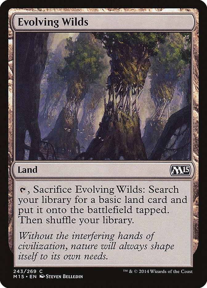 Evolving Wilds (243) [Magic 2015]