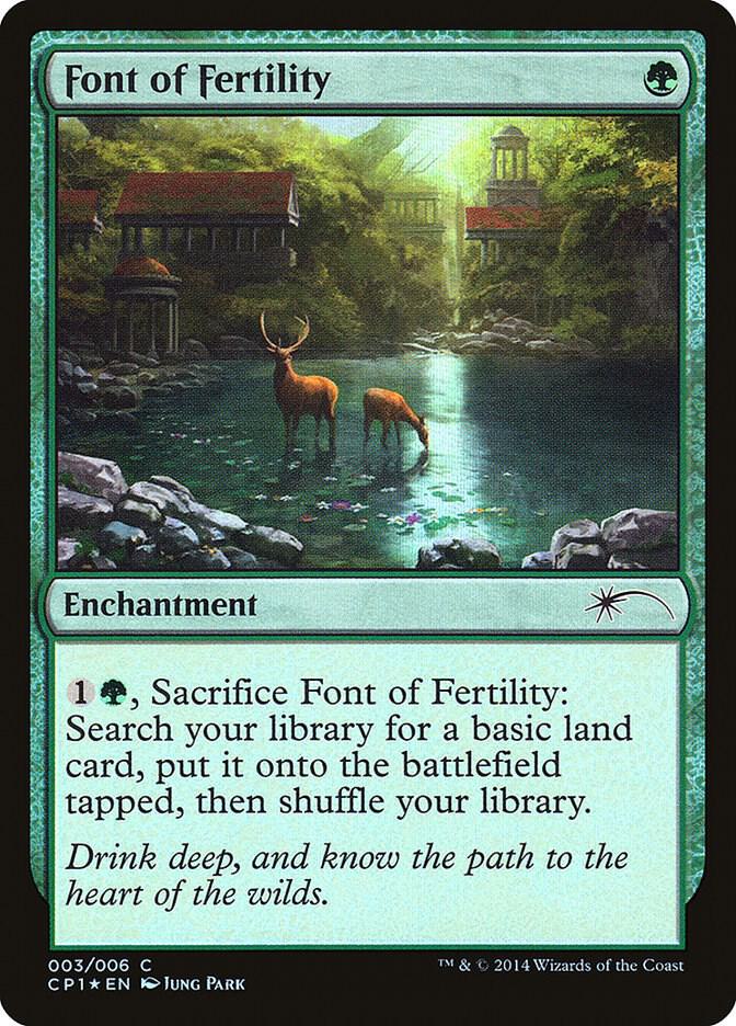 Font of Fertility (3) [Unique and Miscellaneous Promos]