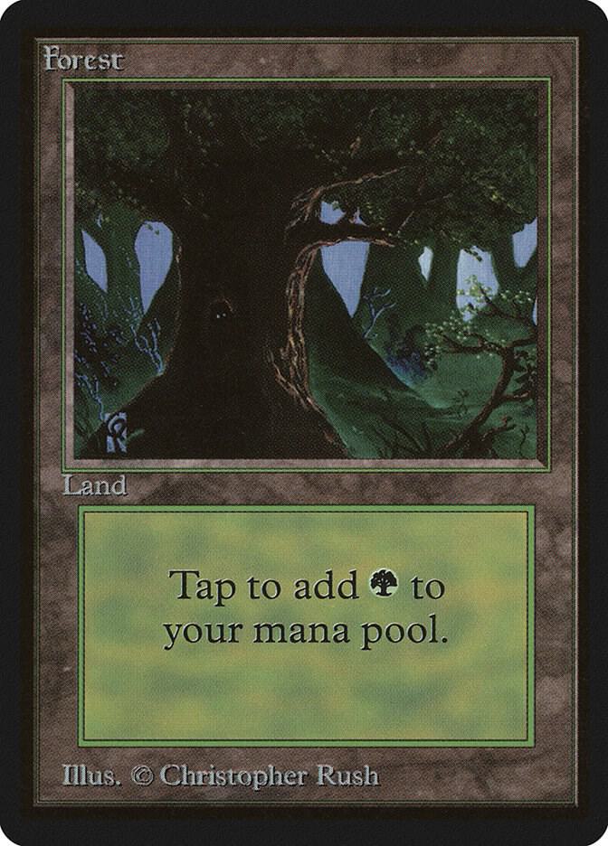 Forest (C) (302) [Limited Edition Beta]