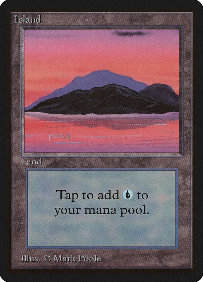 Island (C) (293) [Limited Edition Beta]