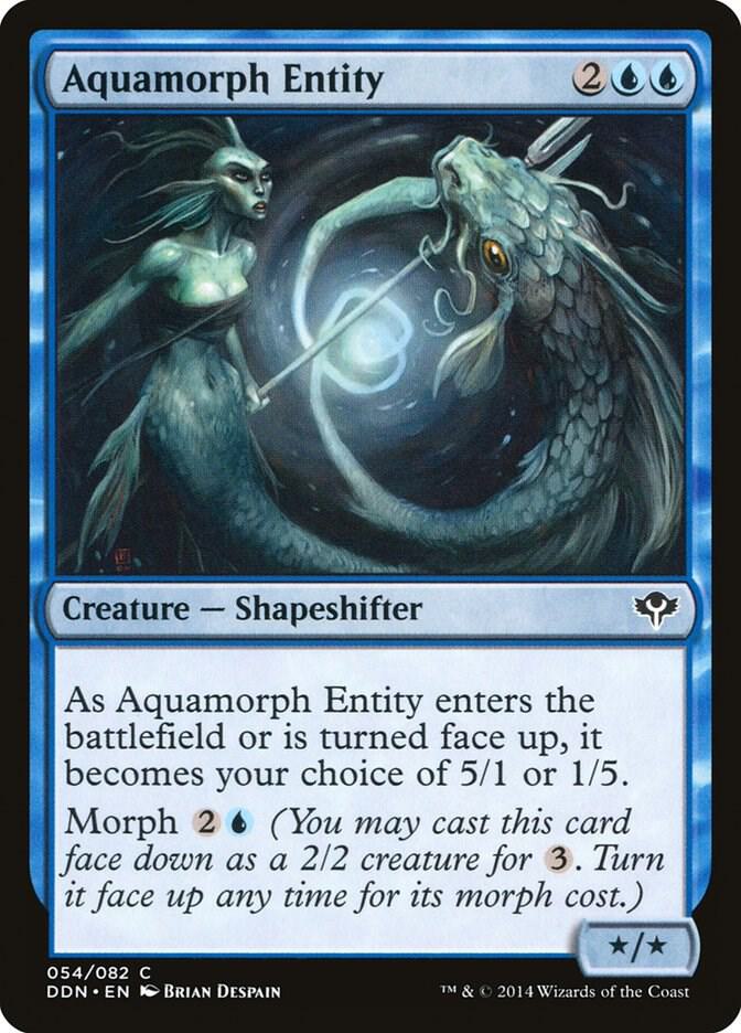 Aquamorph Entity (54) [Duel Decks: Speed vs. Cunning]