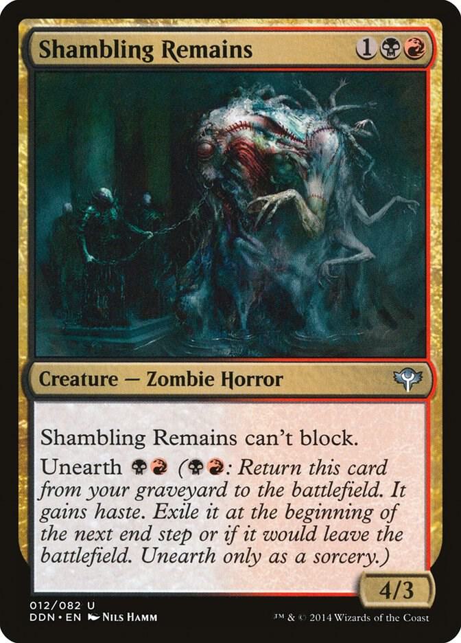 Shambling Remains (12) [Duel Decks: Speed vs. Cunning]