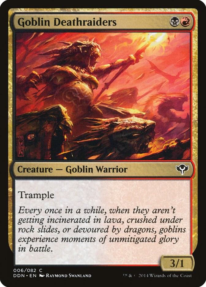 Goblin Deathraiders (6) [Duel Decks: Speed vs. Cunning]