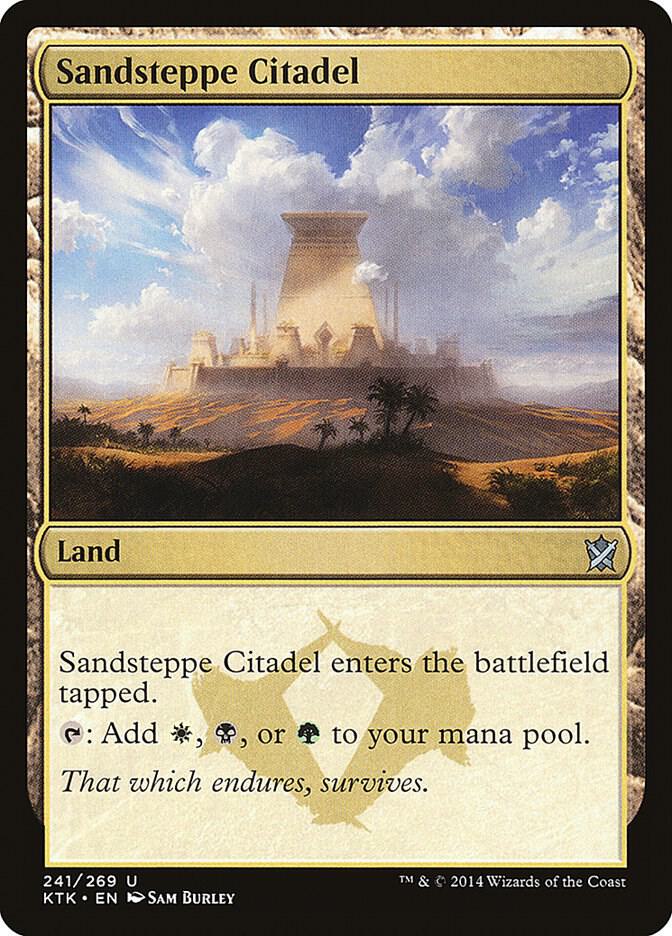 Sandsteppe Citadel (241) [Khans of Tarkir]