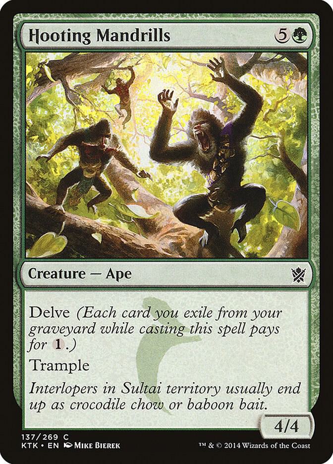 Hooting Mandrills (137) [Khans of Tarkir]