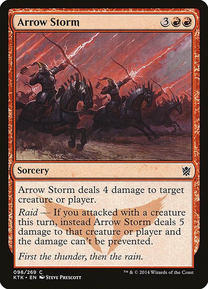 Arrow Storm (98) [Khans of Tarkir]