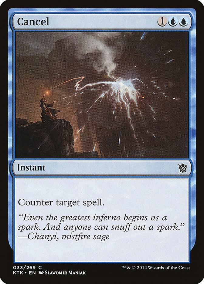 Cancel (33) [Khans of Tarkir]
