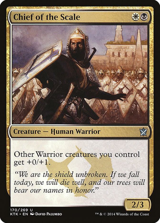 Chief of the Scale (170) [Khans of Tarkir]