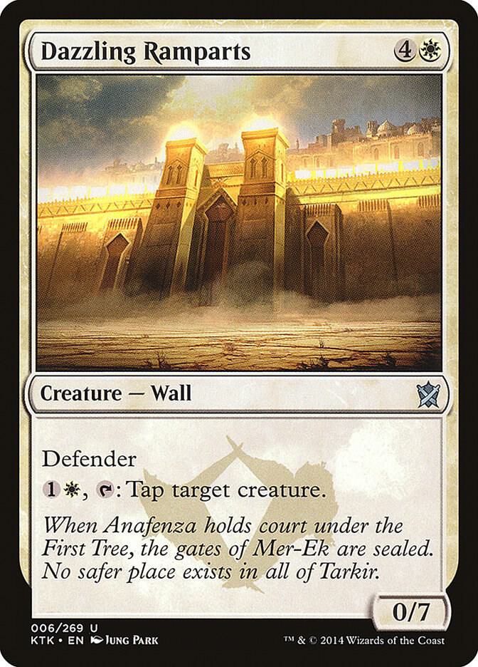 Dazzling Ramparts (6) [Khans of Tarkir]