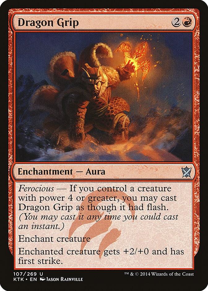 Dragon Grip (107) [Khans of Tarkir]