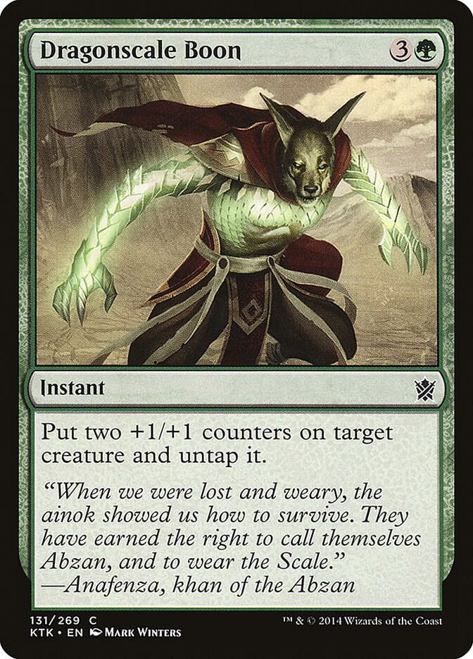 Dragonscale Boon (131) [Khans of Tarkir]