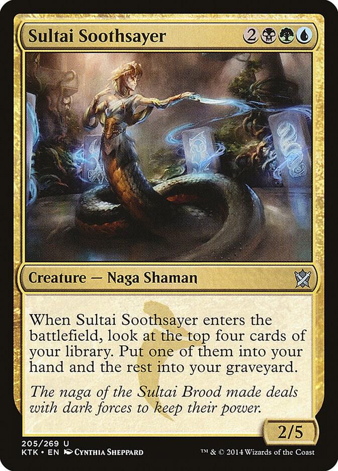 Sultai Soothsayer (205) [Khans of Tarkir]
