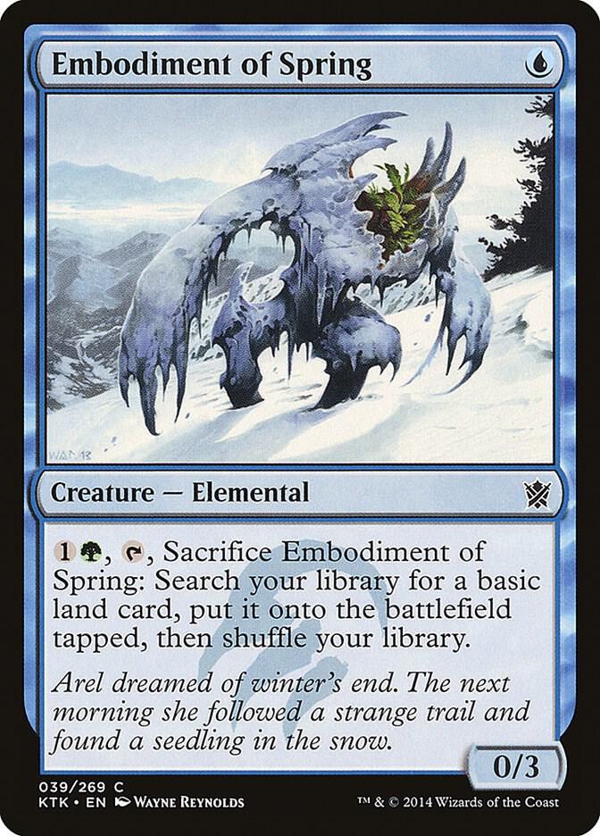 Embodiment of Spring (39) [Khans of Tarkir]