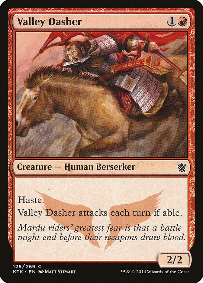 Valley Dasher (125) [Khans of Tarkir]