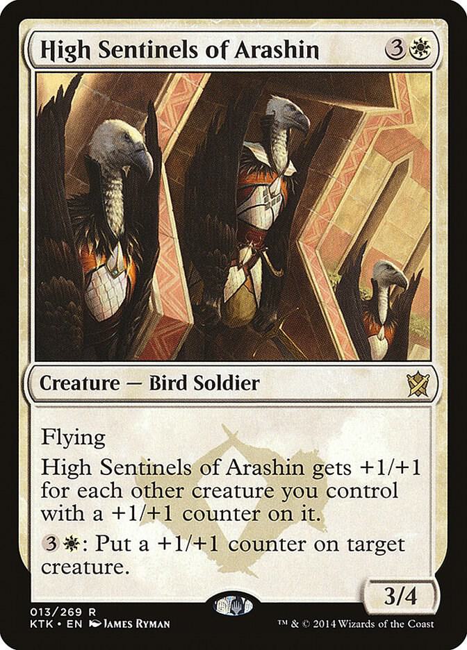 High Sentinels of Arashin (13) [Khans of Tarkir]