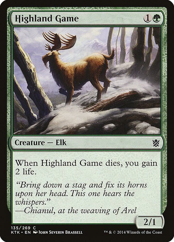 Highland Game (135) [Khans of Tarkir]