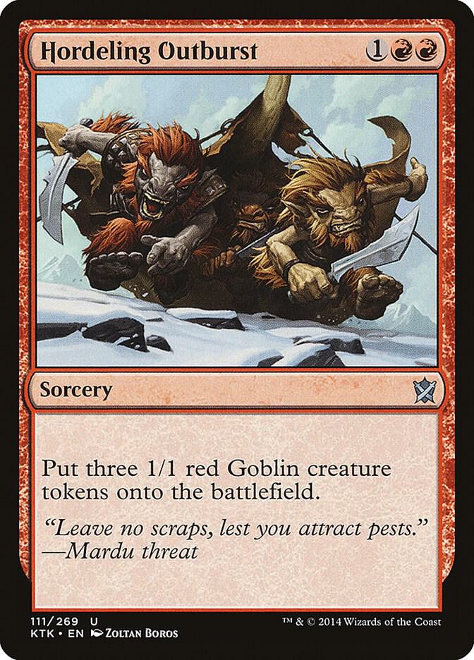 Hordeling Outburst (111) [Khans of Tarkir]