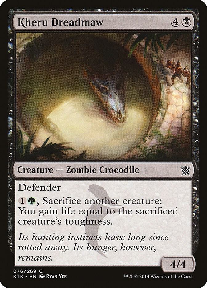 Kheru Dreadmaw (76) [Khans of Tarkir]
