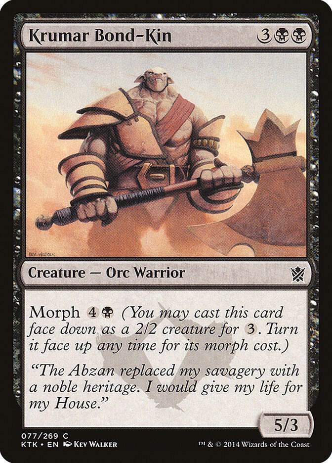 Krumar Bond-Kin (77) [Khans of Tarkir]
