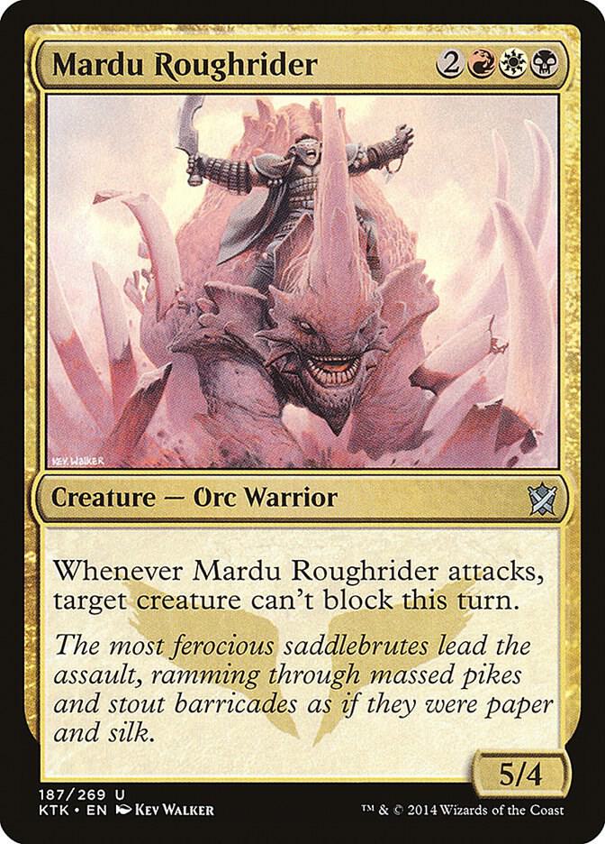 Mardu Roughrider (187) [Khans of Tarkir]