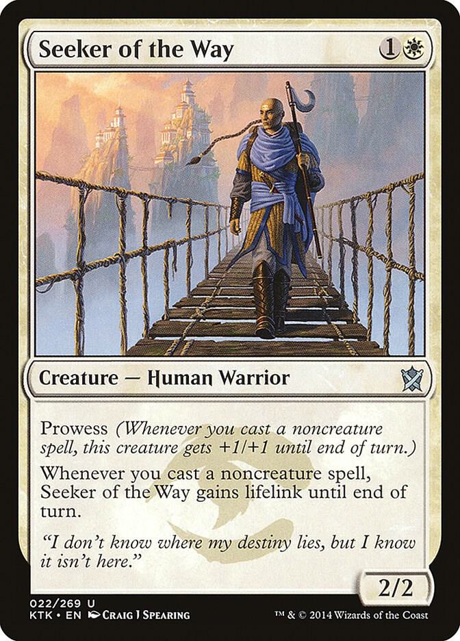 Seeker of the Way (22) [Khans of Tarkir]