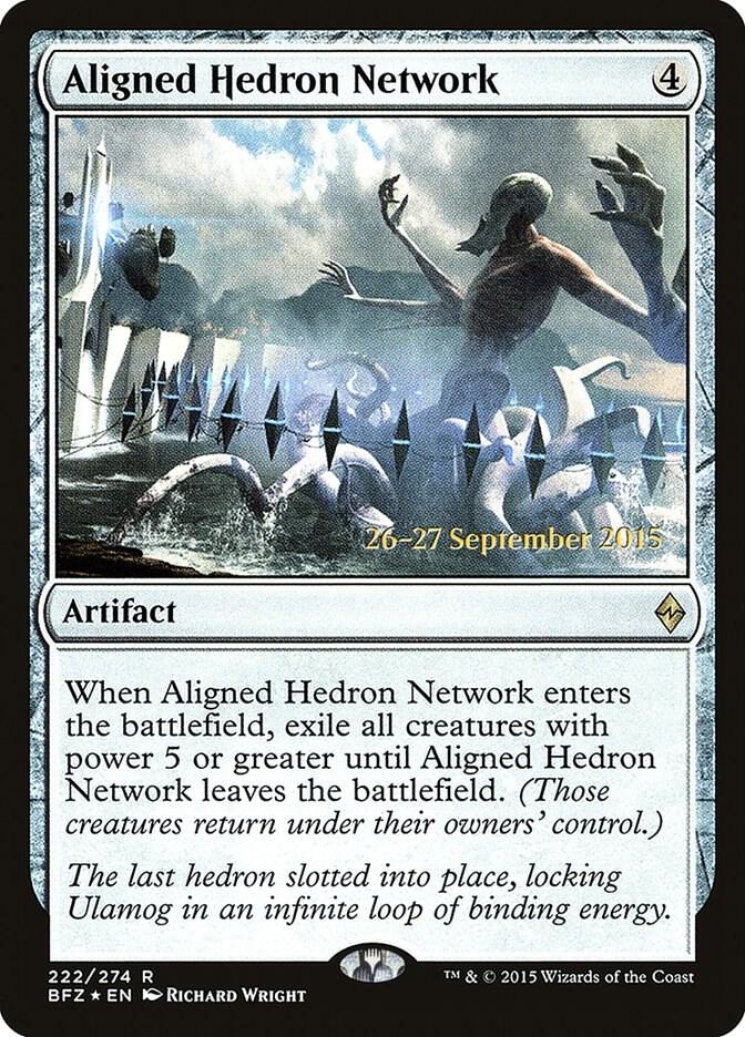 Aligned Hedron Network (222) [Prerelease Cards]