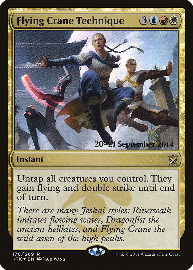 Flying Crane Technique (176) [Prerelease Cards]