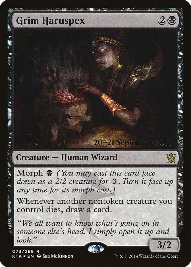 Grim Haruspex (73) [Prerelease Cards]