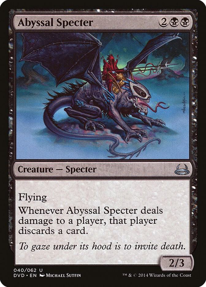 Abyssal Specter (40) [Duel Decks: Anthology]