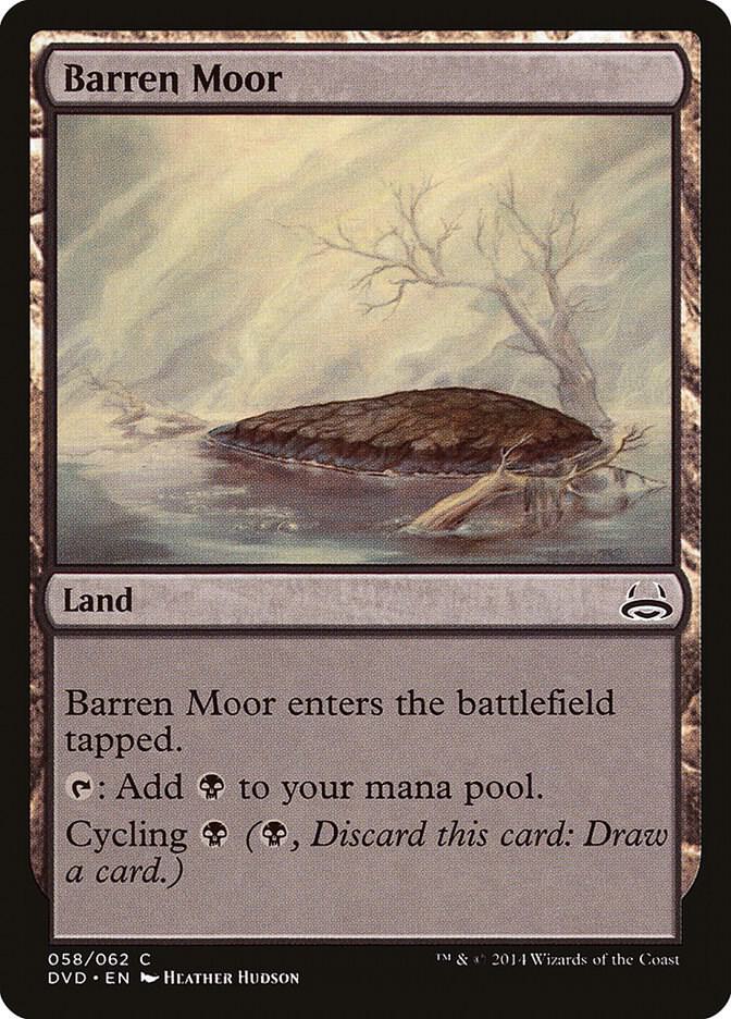 Barren Moor (58) [Duel Decks: Anthology]