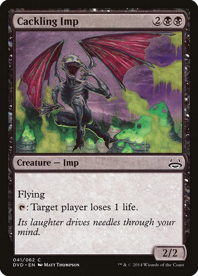 Cackling Imp (41) [Duel Decks: Anthology]
