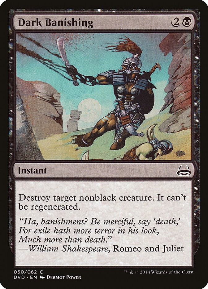 Dark Banishing (50) [Duel Decks: Anthology]